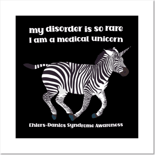 Ehlers Danlos Syndrome Unicorn Posters and Art